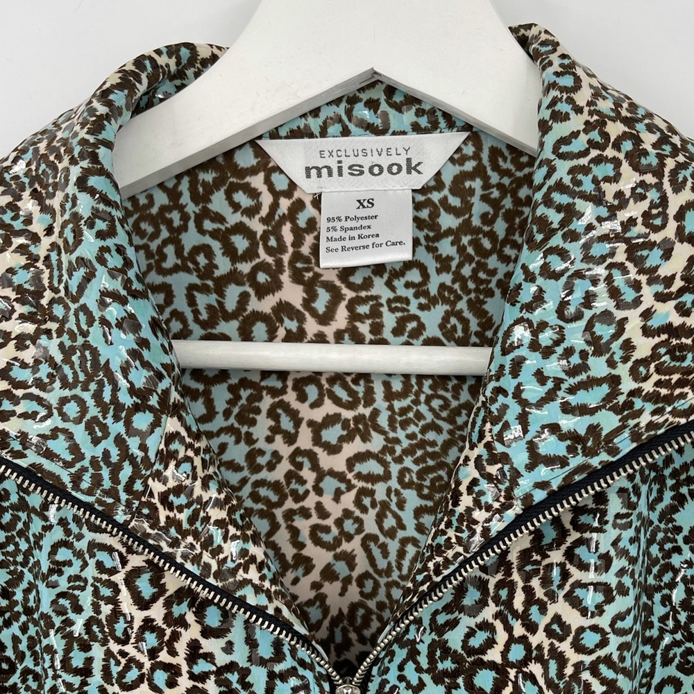 Exclusively Misook Paillette Sequin Zip Front Jac… - image 3